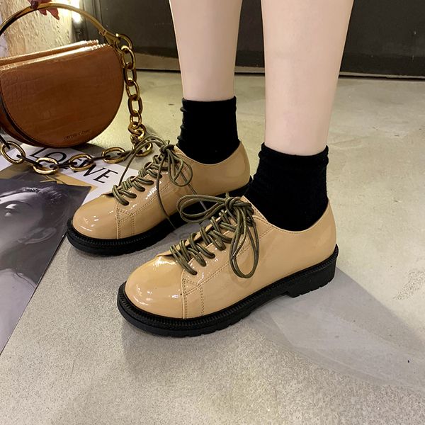 casual temperament all-match lace-up spring and autumn daddy shoes thick sole pedal lace-up flat bottom z446, Black
casual temperament all-match lace-up spring and autumn daddy shoes thick sole pedal lace-up flat bottom z446, Black