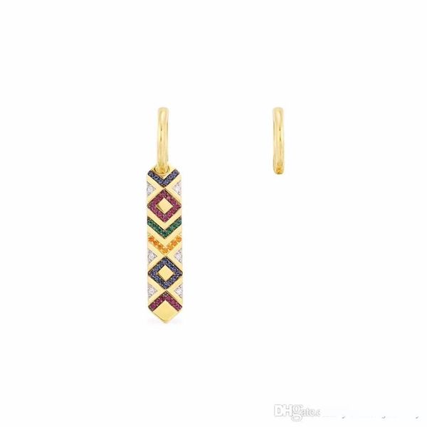 chic women fashion yellow gold plated full colorful cz earrings for girls women nice gift for friends, Golden;silver
chic women fashion yellow gold plated full colorful cz earrings for girls women nice gift for friends, Golden;silver
