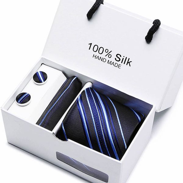 100% silk plaid ties set gifts for men shirt wedding cravate pour homme jacquard woven necktie party gravata business formal tie suit, Black;blue
100% silk plaid ties set gifts for men shirt wedding cravate pour homme jacquard woven necktie party gravata business formal tie suit, Black;blue