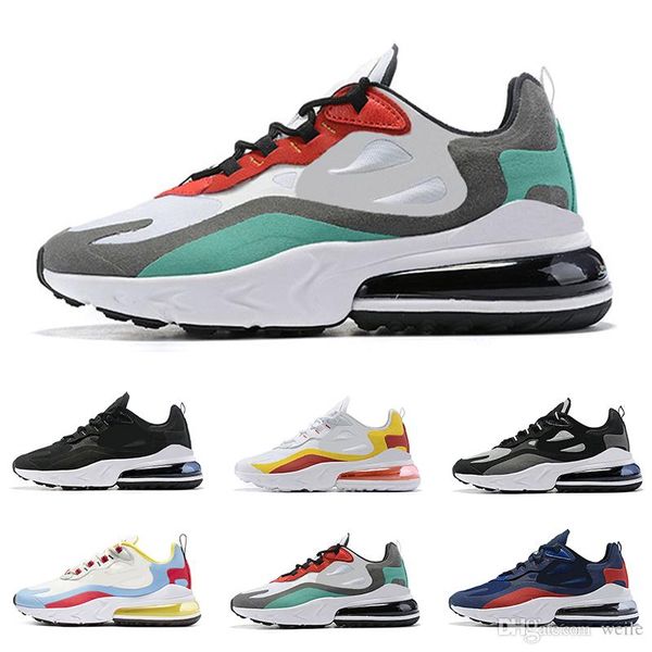 2019 wholesale react men running shoes triple black white grey fashion mens trainers breathable sports sneakers size 40-46, White;red
2019 wholesale react men running shoes triple black white grey fashion mens trainers breathable sports sneakers size 40-46, White;red