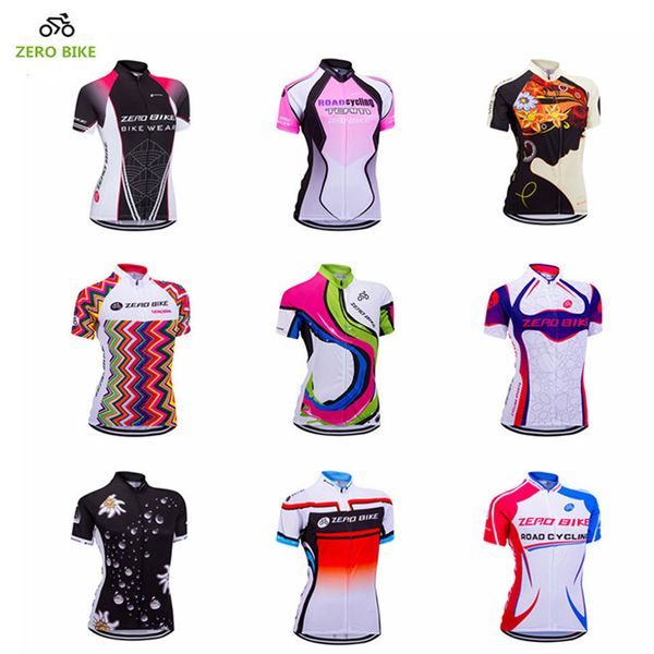 zerobike women's short sleeve cycling jersey quick dry breathable mtb bike clothing full zip t-shirt ropa ciclismo us size, Black;red
zerobike women's short sleeve cycling jersey quick dry breathable mtb bike clothing full zip t-shirt ropa ciclismo us size, Black;red