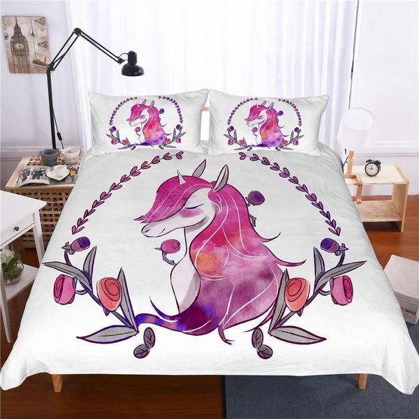 unicorn bedding set pink duvet cover cartoon animal printed bed line set for kids princess room 3pcs us/au/ru color
unicorn bedding set pink duvet cover cartoon animal printed bed line set for kids princess room 3pcs us/au/ru color