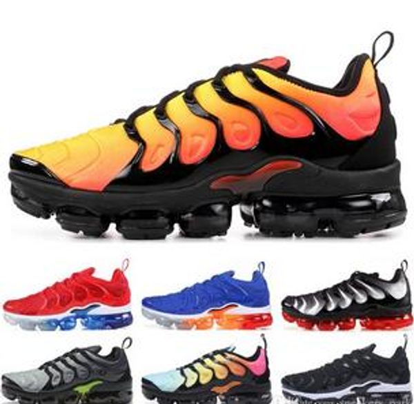 2019 tn plus men running shoes triple black white sunset p blue wolf grey usa designer shoes sport sneakers trainers 36-45
2019 tn plus men running shoes triple black white sunset p blue wolf grey usa designer shoes sport sneakers trainers 36-45