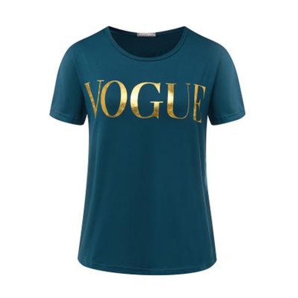 summer vogue t shirts for women t-shirt gold letter women short sleeve crew neck graphic tees casual womens 5 color summer t shirts, White
summer vogue t shirts for women t-shirt gold letter women short sleeve crew neck graphic tees casual womens 5 color summer t shirts, White