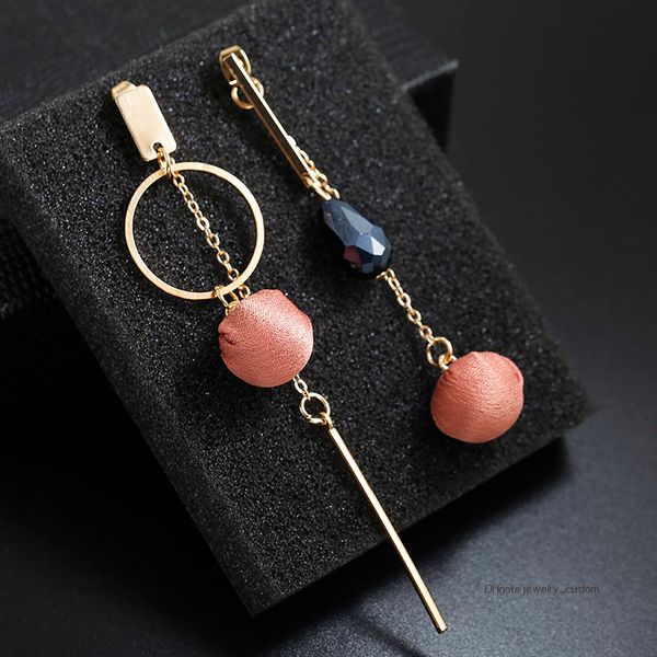 Korean Style Pink Color Assymetric Earrings For Women Long Personalized Geometric Dangling Earrings Wholesale Jewelry
Korean Style Pink Color Assymetric Earrings For Women Long Personalized Geometric Dangling Earrings Wholesale Jewelry
