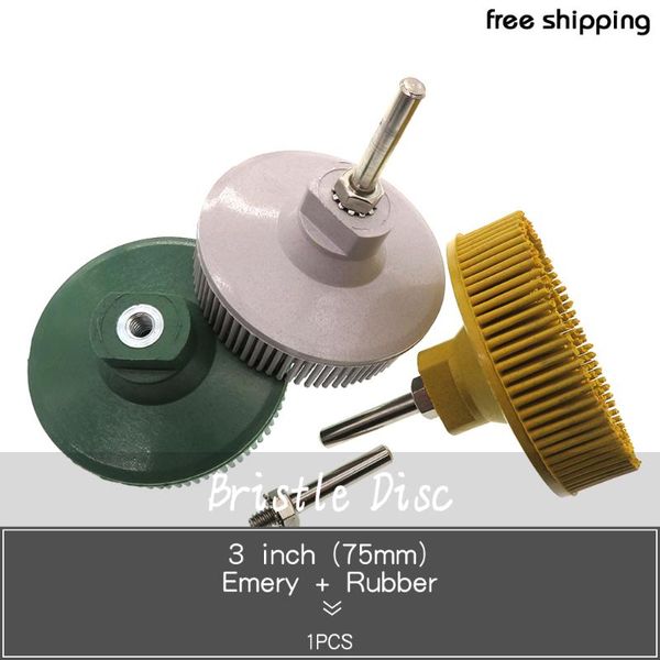 3inch 50mm bristle disc emery rubber abrasive brush polishing grinding wheel for burr rust removal grit 50#80#120#
3inch 50mm bristle disc emery rubber abrasive brush polishing grinding wheel for burr rust removal grit 50#80#120#