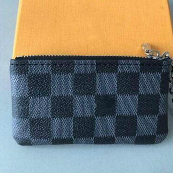 4-color key pouch damier leather grip with high-quality famous classic ladies popular keychain coin bag small leather bag
4-color key pouch damier leather grip with high-quality famous classic ladies popular keychain coin bag small leather bag