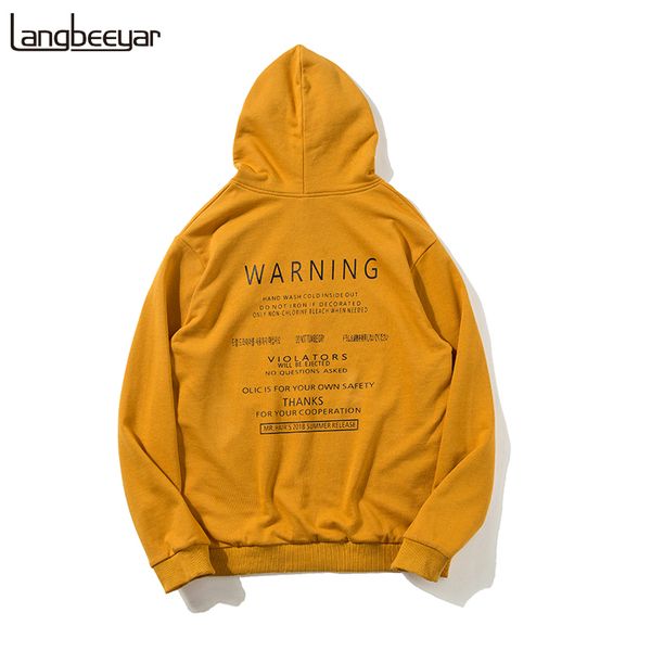 2019 new fashion hoodies men hip hop trendy street sweatshirt yellow print hooded 100% cotton tracksuit casual mens clothing, Black
2019 new fashion hoodies men hip hop trendy street sweatshirt yellow print hooded 100% cotton tracksuit casual mens clothing, Black