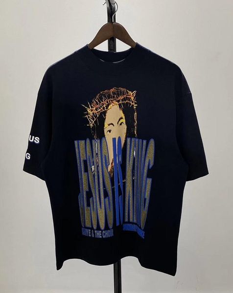20ss ins american sunday service jesus is king shimmering powder print tee skateboard mens designer t shirt women street casual tshirt, White;black
20ss ins american sunday service jesus is king shimmering powder print tee skateboard mens designer t shirt women street casual tshirt, White;black
