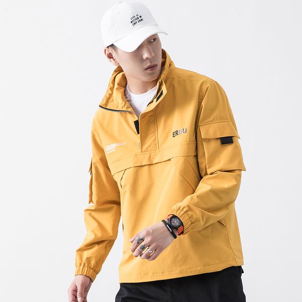 yasword jacket men hooded windbreaker new autumn 2019 loose jackets fashion coats, Black;brown
yasword jacket men hooded windbreaker new autumn 2019 loose jackets fashion coats, Black;brown