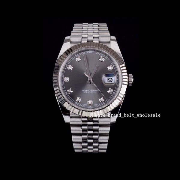shopkeeper recommend asia 2813 movement 41mm 126334 dkrdo diamond dial steel 18k white gold men's watch men's watch, Slivery;brown
shopkeeper recommend asia 2813 movement 41mm 126334 dkrdo diamond dial steel 18k white gold men's watch men's watch, Slivery;brown
