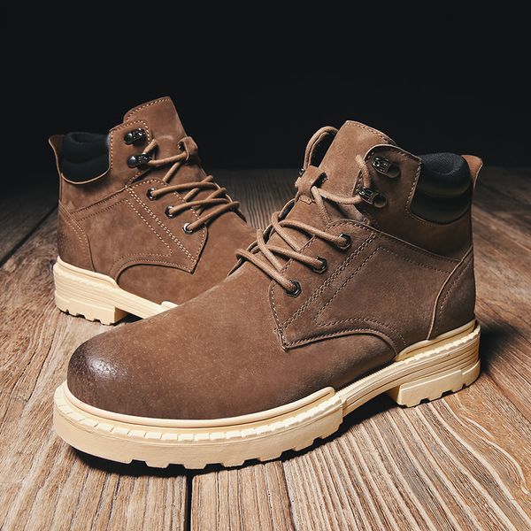 men tooling shoes men super warm winter leather shoes leisure skid boots retro lace up sneaker casual, Black
men tooling shoes men super warm winter leather shoes leisure skid boots retro lace up sneaker casual, Black