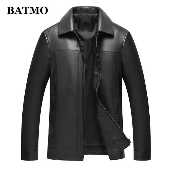 batmo natural leather jackets men,men's slim real sheepskin jackets ,plus-size l-4xl 19033, Black
batmo natural leather jackets men,men's slim real sheepskin jackets ,plus-size l-4xl 19033, Black