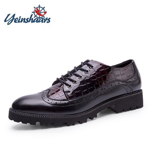 yeinshaars men shoes leather formal office classic loafers pointed toe dress flats footwear brogue oxford shoes for men, Black
yeinshaars men shoes leather formal office classic loafers pointed toe dress flats footwear brogue oxford shoes for men, Black