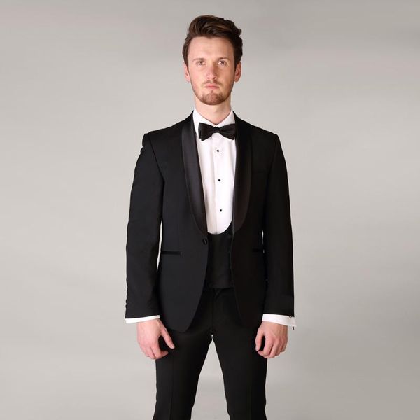 handsome one button groomsmen shawl lapel groom tuxedos men suits wedding/prom/dinner man blazer(jacket+pants+tie+vest) a529, Black;gray
handsome one button groomsmen shawl lapel groom tuxedos men suits wedding/prom/dinner man blazer(jacket+pants+tie+vest) a529, Black;gray