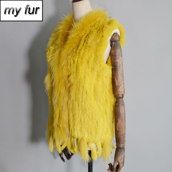 2019 women real fur vest handmade knitted tassels 100% real genuine fur gilet raccoon collar waistcoat, Black
2019 women real fur vest handmade knitted tassels 100% real genuine fur gilet raccoon collar waistcoat, Black