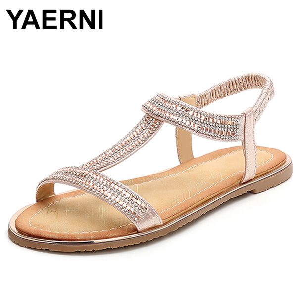 yaerni 2019 summer new style casual women shoes bohemian style fish mouth rhinestone crystal beach women sandalse830, Black
yaerni 2019 summer new style casual women shoes bohemian style fish mouth rhinestone crystal beach women sandalse830, Black