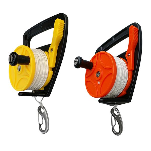 set 2 dive reel - smb wreck cave scuba diving spool kayak anchor 150ft line, stainless steel clip
set 2 dive reel - smb wreck cave scuba diving spool kayak anchor 150ft line, stainless steel clip