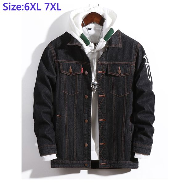 men's jackets 98% cotton arrival spring autumn jacket for men denim clothes extra big mens casual super large plus sizem-6xl 7xl, Black;brown
men's jackets 98% cotton arrival spring autumn jacket for men denim clothes extra big mens casual super large plus sizem-6xl 7xl, Black;brown