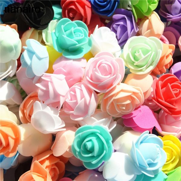 100pcs/lot mini pe foam rose flower head artificial rose flowers handmade diy wedding home decoration festive & party supplies
100pcs/lot mini pe foam rose flower head artificial rose flowers handmade diy wedding home decoration festive & party supplies