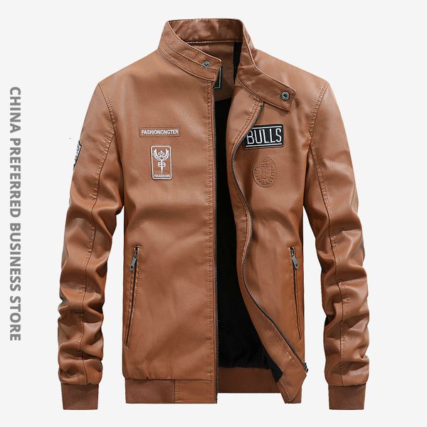 motorcycle leather men autumn casual jacket warm fleece black business stand collar bomber camp classic coat
motorcycle leather men autumn casual jacket warm fleece black business stand collar bomber camp classic coat