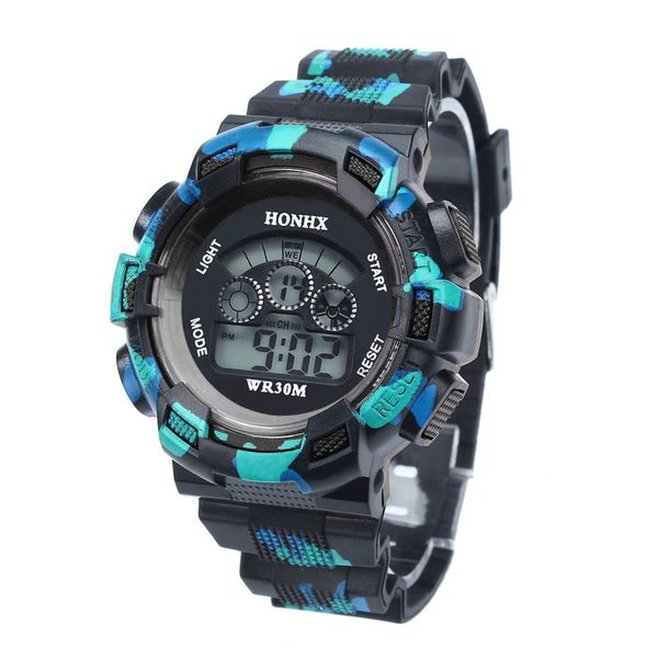 fashion cool kids watchs subtle outdoor multifunction waterproof kid children boy's sports electronic watches montre enfant #, Blue
fashion cool kids watchs subtle outdoor multifunction waterproof kid children boy's sports electronic watches montre enfant #, Blue