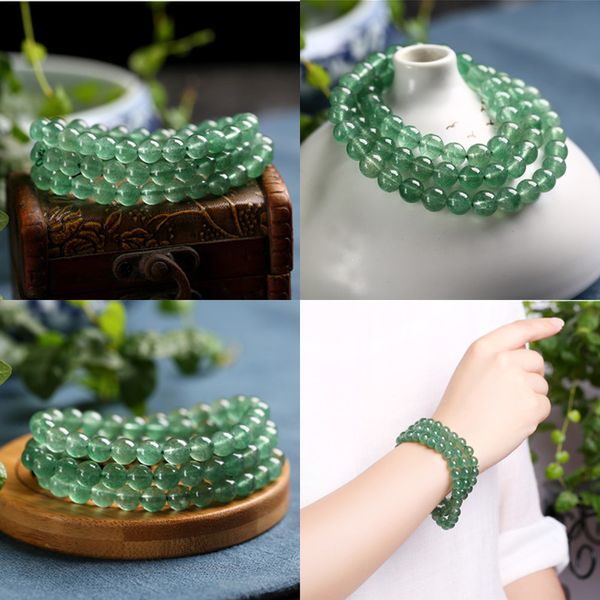 beaded jewelry natural green strawberry crystal pearl powder diy accessories men and women more circle hand string wood bracelet, Black
beaded jewelry natural green strawberry crystal pearl powder diy accessories men and women more circle hand string wood bracelet, Black