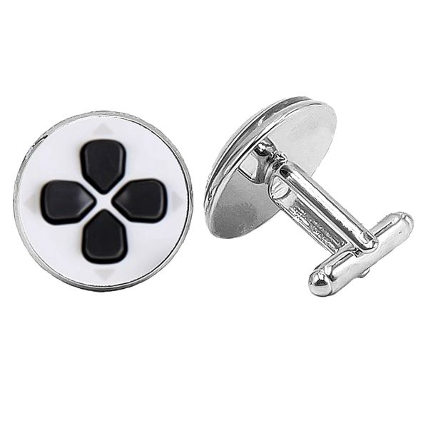 2019 new selling dynamic gamepad pattern glass cabochon jewelry cufflinks men's classic accessories gifts, Silver;golden
2019 new selling dynamic gamepad pattern glass cabochon jewelry cufflinks men's classic accessories gifts, Silver;golden