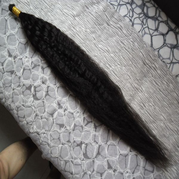 brazilian coarse yaki human braiding hair extensions no weft 1 pc 10-26 inch kinky straight human hair bulk 25cm-65cm, Black
brazilian coarse yaki human braiding hair extensions no weft 1 pc 10-26 inch kinky straight human hair bulk 25cm-65cm, Black