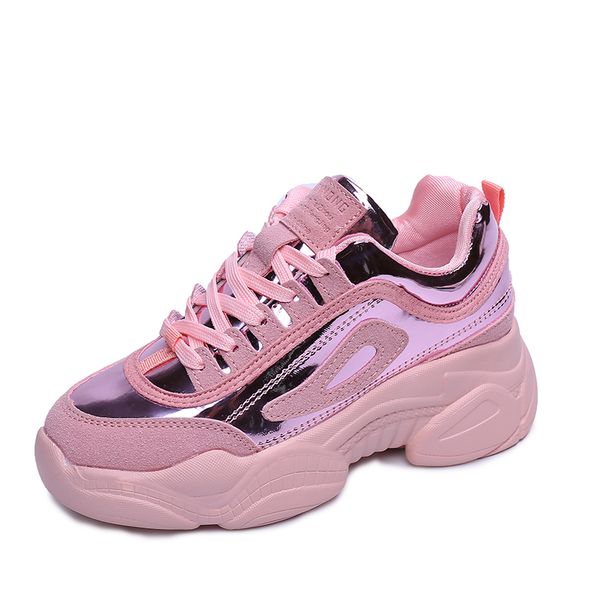 2019 sneakers women trendy chunky dad shoe pink platform shoes sport shoe for women sneakers chaussures shoes, Black
2019 sneakers women trendy chunky dad shoe pink platform shoes sport shoe for women sneakers chaussures shoes, Black