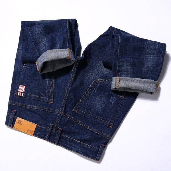 2019 spring summer new men's ripped jeans casual stretch slim fit skinny straight long denim pants plus size, Blue
2019 spring summer new men's ripped jeans casual stretch slim fit skinny straight long denim pants plus size, Blue