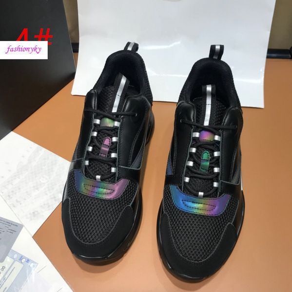 b22 sneaker in pale pink technical knit gray calfskin womens sneakers fashion designer canvas calfskin nens casual luxury shoes n04, Black
b22 sneaker in pale pink technical knit gray calfskin womens sneakers fashion designer canvas calfskin nens casual luxury shoes n04, Black