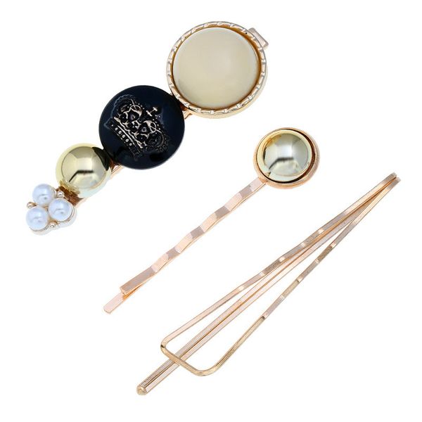korean fashion 3pcs/set clip pearl bangs hairpin personalized hair clips for women resin hairs barrttes set jewelry barrettes, Golden;white
korean fashion 3pcs/set clip pearl bangs hairpin personalized hair clips for women resin hairs barrttes set jewelry barrettes, Golden;white