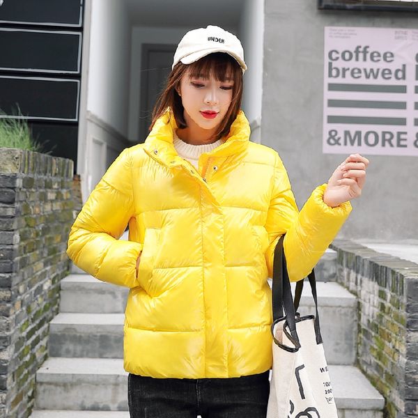 female down cotton jacket winter 2019 new korean version short bright and loose bf cotton jacket ins bread, Black
female down cotton jacket winter 2019 new korean version short bright and loose bf cotton jacket ins bread, Black