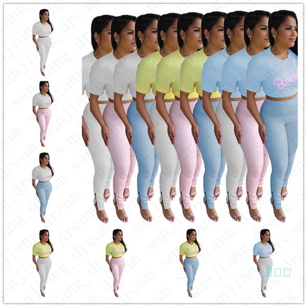 women tracksuit design baddie letters short sleeves t shirt zipper pants solid color two piece set outfits casual sport suit d5706, White
women tracksuit design baddie letters short sleeves t shirt zipper pants solid color two piece set outfits casual sport suit d5706, White