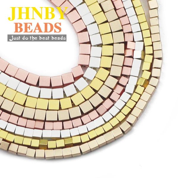 jhnby 2/3mm square matte rose gold silver hematite natural stone spacer loose beads for jewelry making diy bracelets accessories
jhnby 2/3mm square matte rose gold silver hematite natural stone spacer loose beads for jewelry making diy bracelets accessories