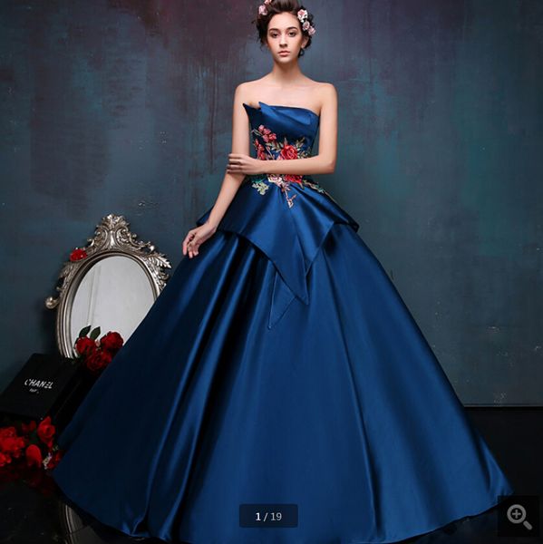vestido de festa реальная картина бальное платье синее платье выпускного вечера без бретелек милая декольте кружева аппликации платья выпуск, Black
vestido de festa реальная картина бальное платье синее платье выпускного вечера без бретелек милая декольте кружева аппликации платья выпуск, Black