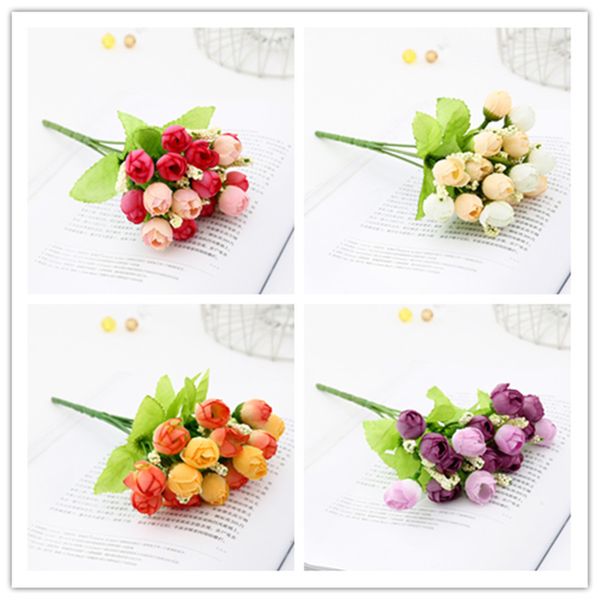 autumn 15 heads/bouquet small bud roses bract artificial flower silk rose diy wedding home christmas decor flowers rose gift
autumn 15 heads/bouquet small bud roses bract artificial flower silk rose diy wedding home christmas decor flowers rose gift