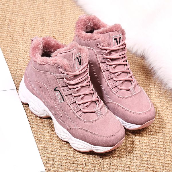 olomm women winter shoes velvet fur platform sneakers black/white 2020 new high female casual shoes cotton padded snow
olomm women winter shoes velvet fur platform sneakers black/white 2020 new high female casual shoes cotton padded snow