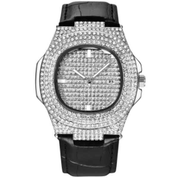 xinew brand new luxury men watch pu leather strap water diamond british movement watches leisure calendar sports watches wholesale, Slivery;brown
xinew brand new luxury men watch pu leather strap water diamond british movement watches leisure calendar sports watches wholesale, Slivery;brown