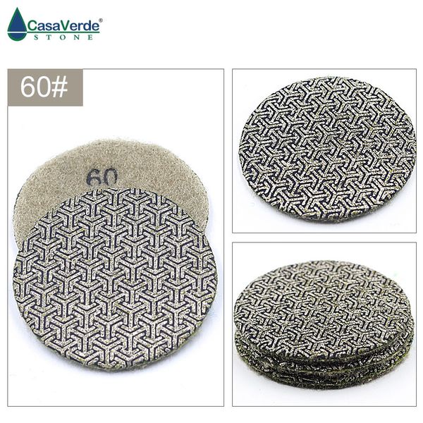 3pcs/set 2 inch diamond 50mm electroplated polishing pads fast removal tile glass concrete stone or metal polishing
3pcs/set 2 inch diamond 50mm electroplated polishing pads fast removal tile glass concrete stone or metal polishing
