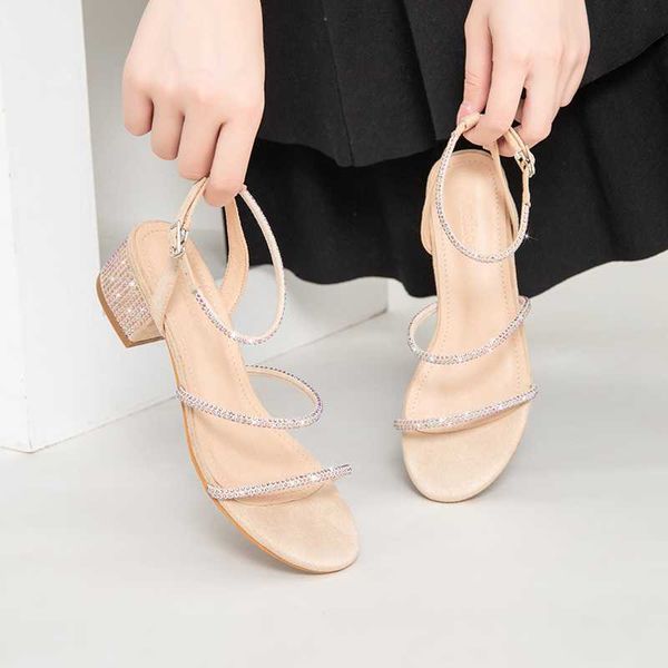 new women leather sandals 5cm thick heel high heels fashion shoes woman female wedding party lady sandal 2020 summer, Black
new women leather sandals 5cm thick heel high heels fashion shoes woman female wedding party lady sandal 2020 summer, Black