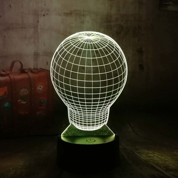 new christmas gift 3d led night light 7 colors changing light bulb shape illusion desk lamp creative gift home uique toy for boy
new christmas gift 3d led night light 7 colors changing light bulb shape illusion desk lamp creative gift home uique toy for boy