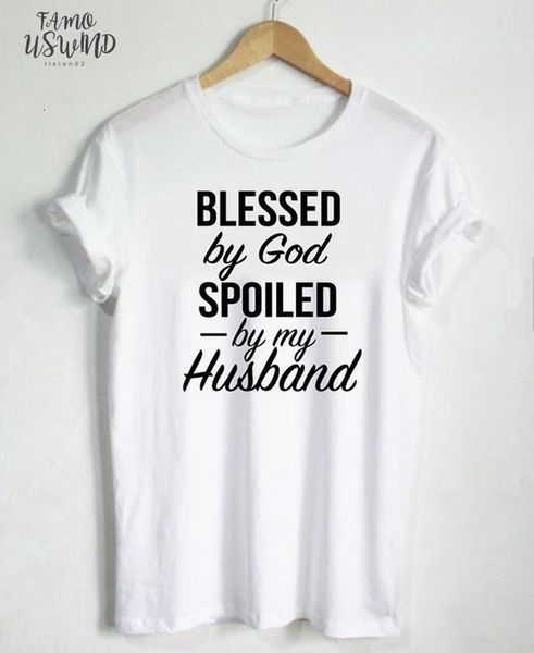 jesus t shirt god shirts hubby wifey church blessed by god spoiled by my husband women casual slogan tees j087, White
jesus t shirt god shirts hubby wifey church blessed by god spoiled by my husband women casual slogan tees j087, White