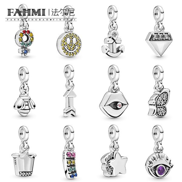 fahmi 100% 925 sterling silver me series 12 pride hornet directional arrow pendant diy bracelet for individual girls, Black
fahmi 100% 925 sterling silver me series 12 pride hornet directional arrow pendant diy bracelet for individual girls, Black