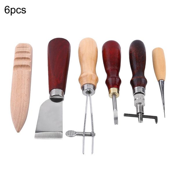 6pcs leather craft tool leather sewing tools kit diy hand stitching tools for sewing canvas, Black
6pcs leather craft tool leather sewing tools kit diy hand stitching tools for sewing canvas, Black