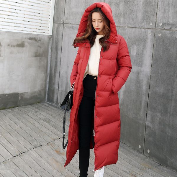 hooded long white duck down coat puffer women jacket winter 2019 thicker warm plus size overcoat female parka feminina yp008, Black
hooded long white duck down coat puffer women jacket winter 2019 thicker warm plus size overcoat female parka feminina yp008, Black