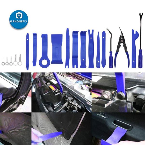 phonefix 19pcs car trim removal tools car panel door audio removal tool kit with clip pliers fastener remover pry tool kit
phonefix 19pcs car trim removal tools car panel door audio removal tool kit with clip pliers fastener remover pry tool kit