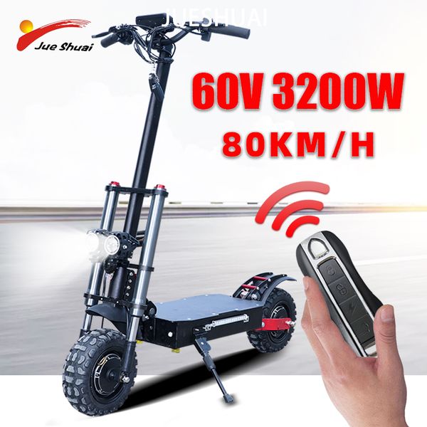 60v 3200w strong power electric scooter 80km/h high speed 11 inch drive electric skateboard powerful scooter waterproof version
60v 3200w strong power electric scooter 80km/h high speed 11 inch drive electric skateboard powerful scooter waterproof version