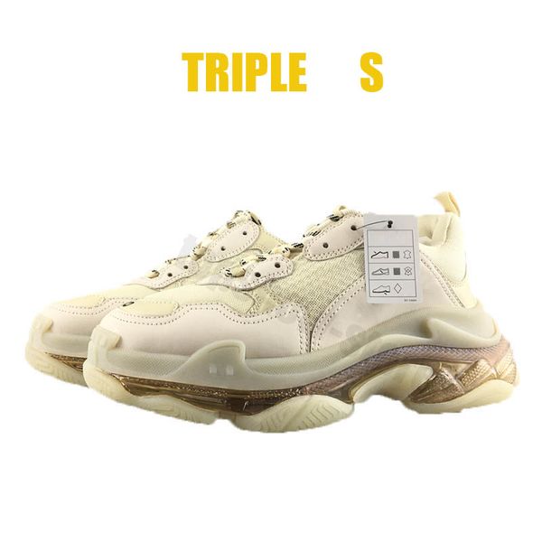 fashion paris white gold trainer sneaker triple s casual dad shoes for men women designer sneaker athletic shoes, Black
fashion paris white gold trainer sneaker triple s casual dad shoes for men women designer sneaker athletic shoes, Black